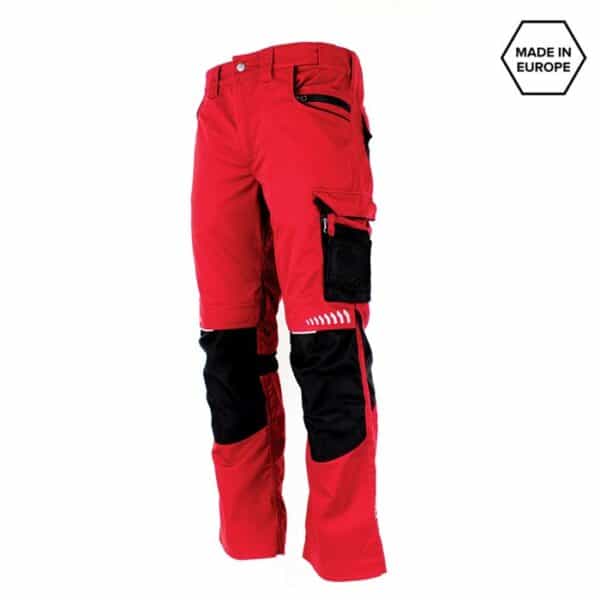 PACIFIC FLEX radne pantalone crvene