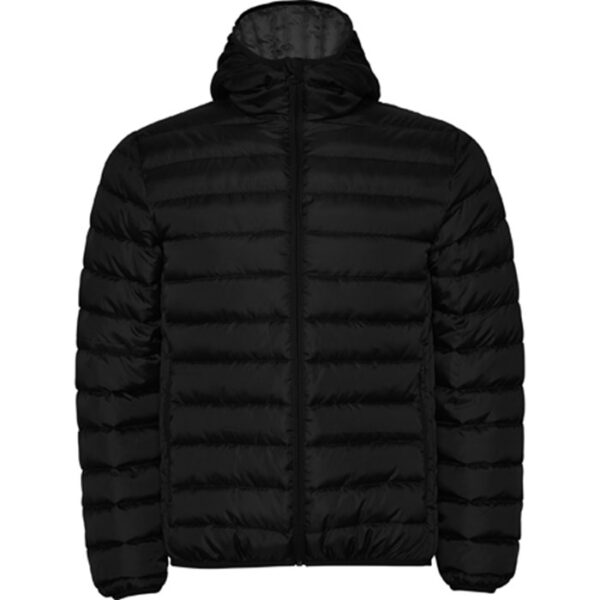 NORWAY jakna sa kapuljačom crna