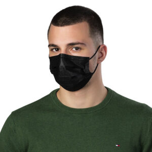 SAFELAB DFM 10 jednokratne maske crne