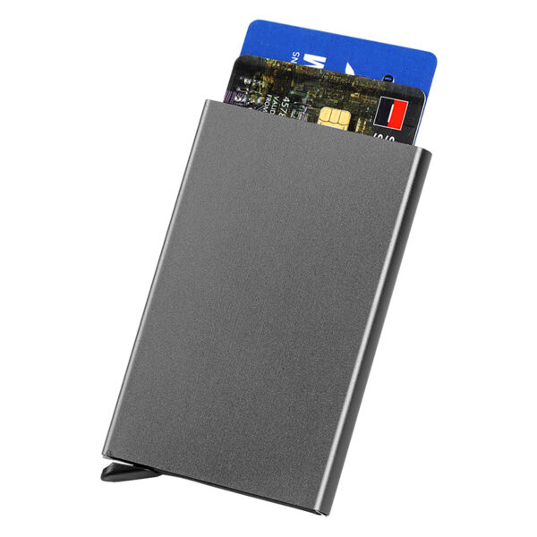 ARMOR držač za kartice sa RFID zaštitom tamno metalni