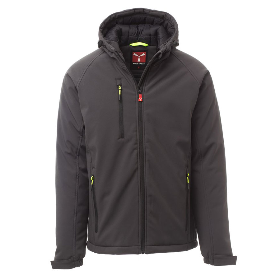 GALE PAD softshell jakna tamno siva