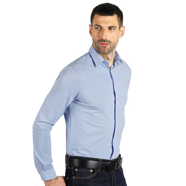 COLLINS LSL MEN košulja svetlo plava