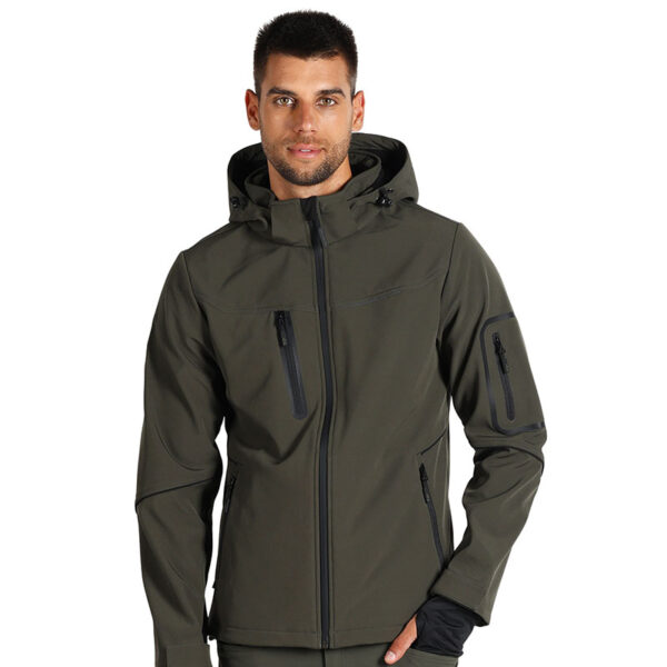 PANTHER JACKET softshell jakna maslinasta