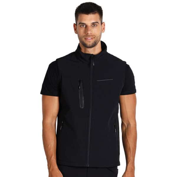 PANTHER VEST softshell prsluk crna