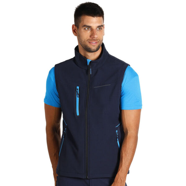 PANTHER VEST softshell prsluk plava