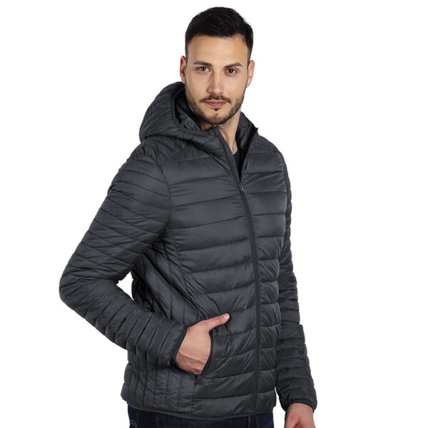 RINO HOODY jakna sa kapuljačom siva