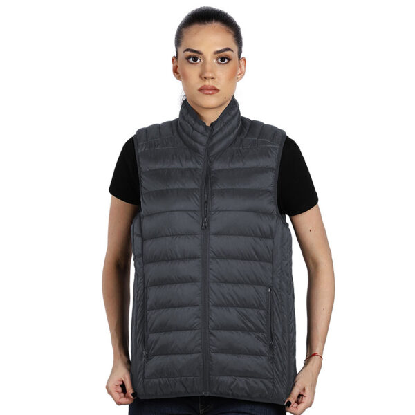 RINO VEST WOMEN prsluk tamno siva