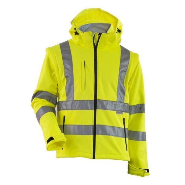 Reflector HV softshell 2 u 1 jakna žuta