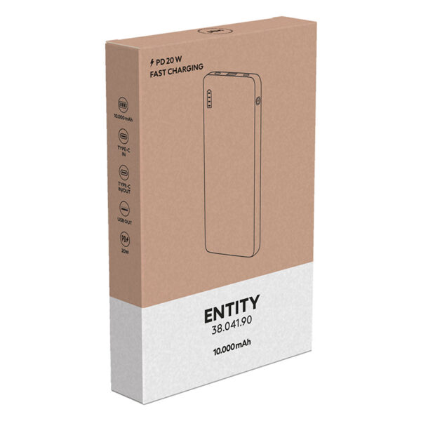 ENTITY pomoćna baterija 10.000 mAh
