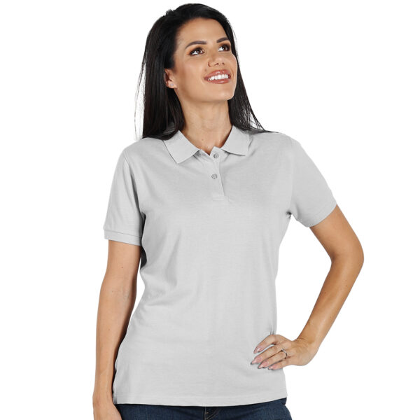 GO GREEN LADY polo majica siva