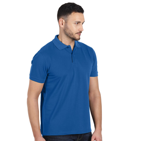 GO GREEN polo majica royal plava