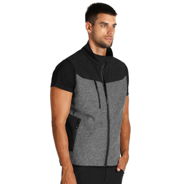 PANTHER GREY VEST softshell prsluk