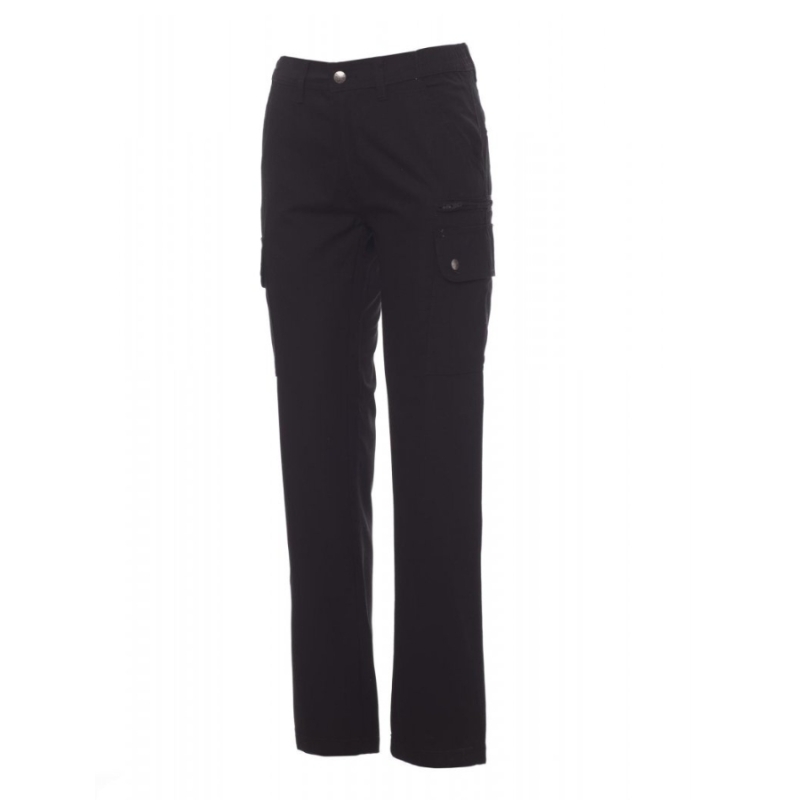 PAYPER FOREST SUMMER LADY radne pantalone crne