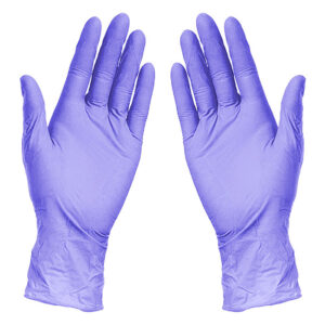 NITRILE GLOVES nitrilne rukavice lila
