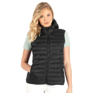 LIBERTY HOOD VEST WOMEN prsluk crna