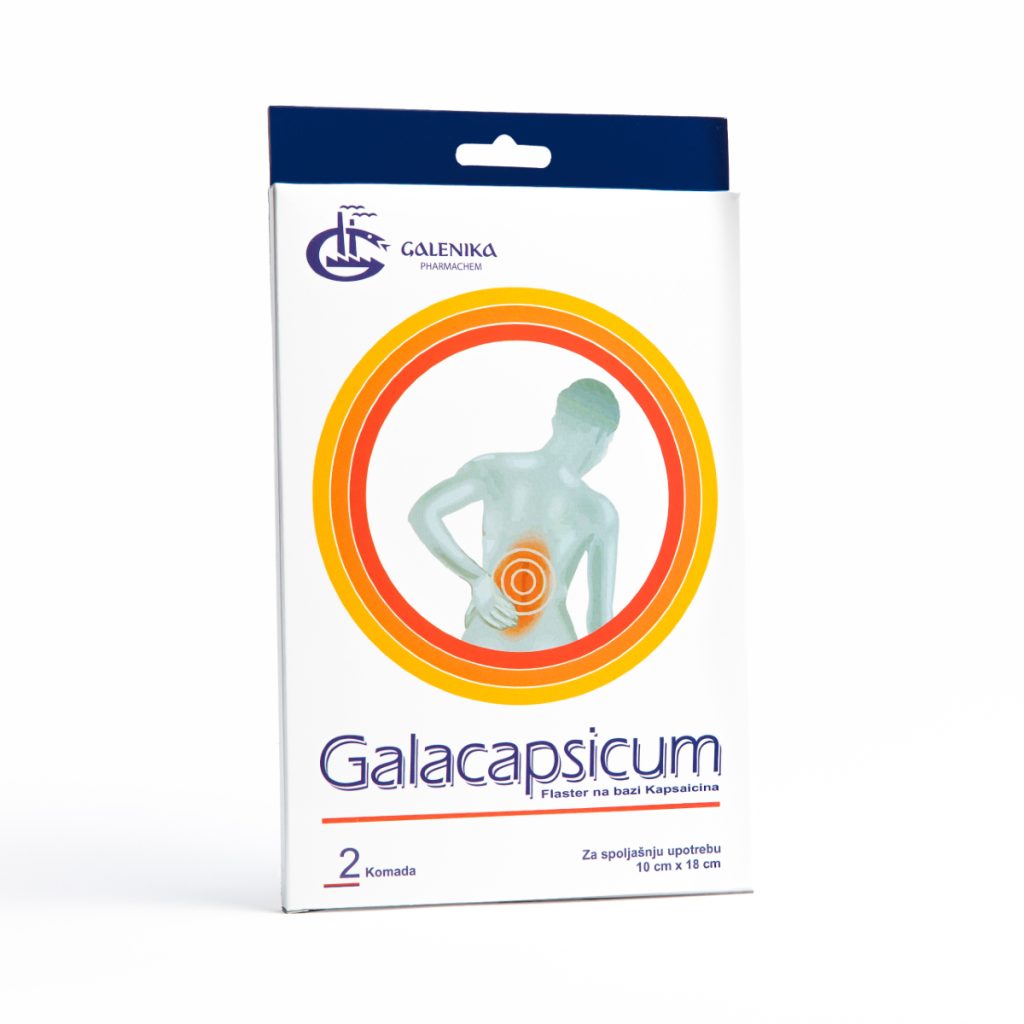 GALACAPSICUM flaster