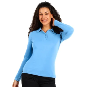 SUNNY LSL polo majica svetlo plava