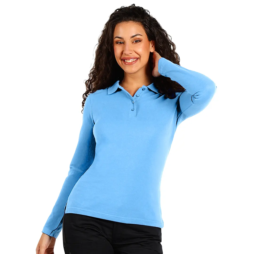 SUNNY LSL polo majica svetlo plava