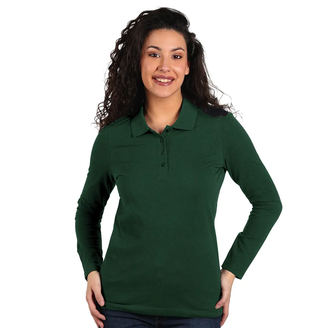 SUNNY LSL polo majica tamno zelena